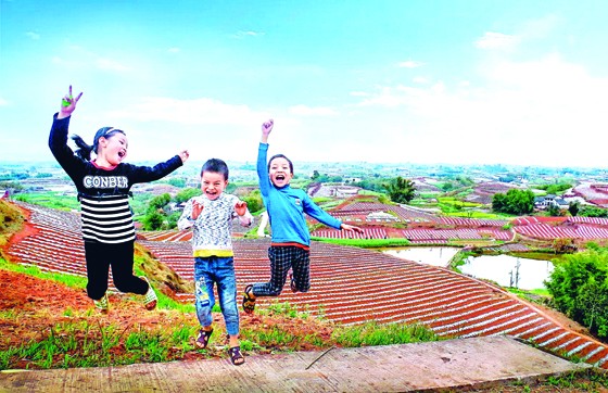 “歡樂的紅土地”——榮縣樂德鎮(zhèn)  簡忠偉 攝.jpg