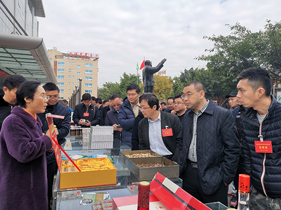 2019年12月6日，參加四川省民族地區(qū)民營經(jīng)濟(jì)發(fā)展座談會的專家學(xué)者參觀西昌好醫(yī)生藥業(yè) 周淼葭 攝.jpg