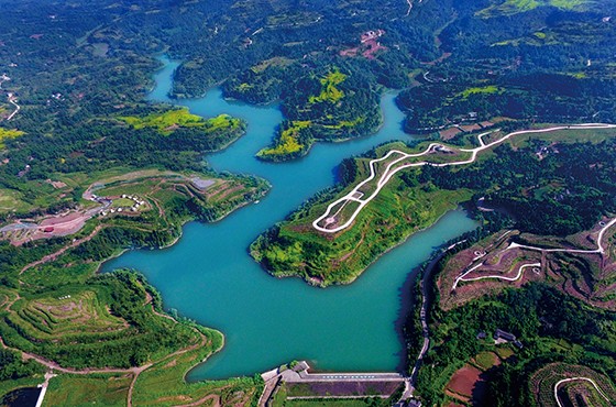 6 四川岳池縣大力湖美景.jpg