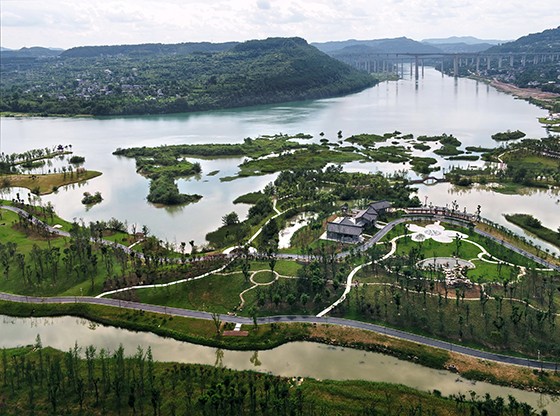 四川蒼溪縣梨仙湖風(fēng)光  蒼溪縣委宣傳部供圖.jpg