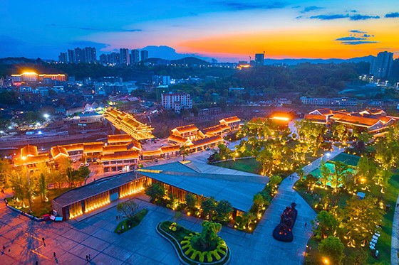 恩陽(yáng)城市夜景  巴中市恩陽(yáng)區(qū)發(fā)展和改革局供圖 .jpg