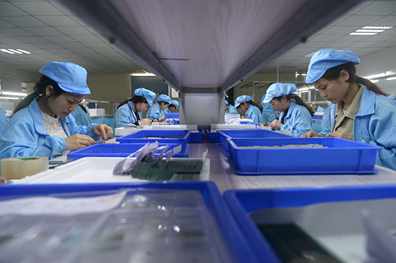 四川渠縣樂仕達(dá)電子生產(chǎn)現(xiàn)場  渠縣縣委宣傳部供圖.jpg