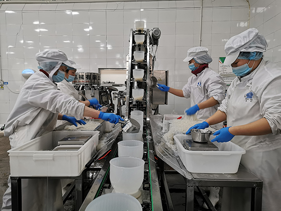 （5）四川省沐川縣森態(tài)源生物科技公司生產(chǎn)車間流水作業(yè)線   翁成  崔前東 攝.jpg