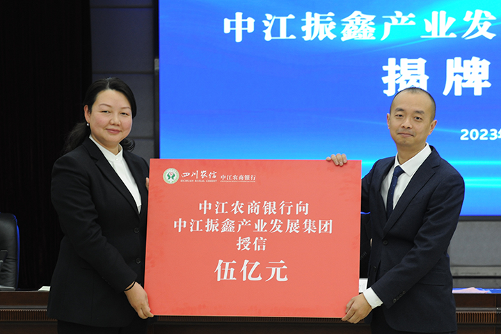 中江農(nóng)商銀行向中江振鑫產(chǎn)業(yè)發(fā)展集團現(xiàn)場授信.png