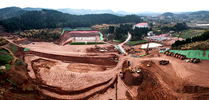 2成達萬、成渝中線兩條高鐵相繼在樂至縣開工建設  樂至縣委宣傳部供圖.jpg