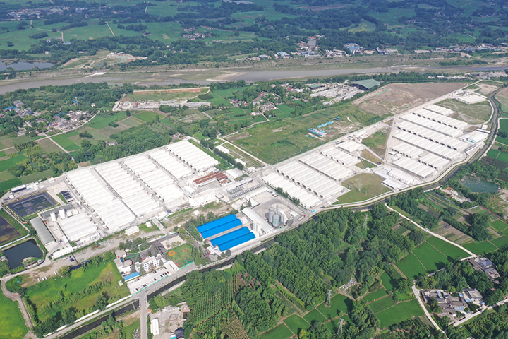 崇州融通農(nóng)發(fā)牧原俯瞰圖  崇州融通農(nóng)發(fā)牧原供圖.jpg