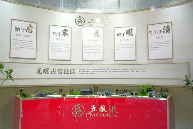 8 五糧液展區(qū)介紹五糧液的來源.jpg
