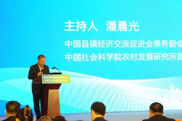 8中國縣鎮(zhèn)經(jīng)濟(jì)交流促進(jìn)會常務(wù)副會長、中國社會科學(xué)院農(nóng)村發(fā)展研究所原黨委書記、研究員、博士生導(dǎo)師潘晨光主持年會.jpg