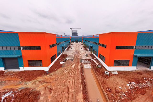 圖1  四川玖隆環(huán)?？萍加邢薰疽呀ǔ蓮S房。潘政吉  攝.jpg