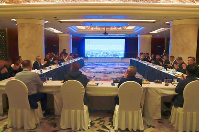 圖1  安岳鞋服產(chǎn)業(yè)招商推介會  潘政吉  攝.jpg