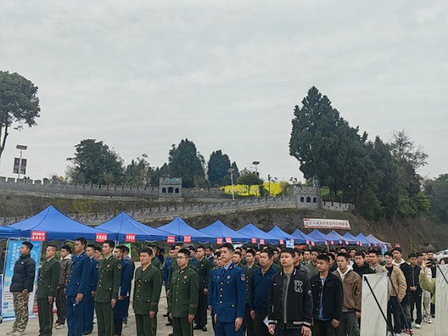 圖2  退役軍人、軍屬專場招聘會(huì)。安岳縣就業(yè)服務(wù)管理局 供圖.jpg