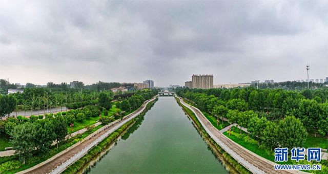 圖2 內(nèi)黃縣硝河沿岸的景色.jpg