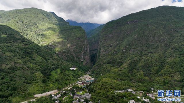 圖1  石門關(guān)景區(qū)（7月11日攝）。新華網(wǎng)發(fā)（劉東 攝） 拷貝.jpg