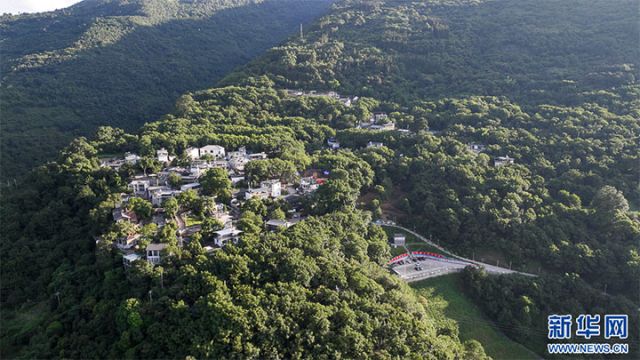 圖1  航拍阿尼么村（7月10日攝）。新華網(wǎng)發(fā)（劉東 攝） 拷貝.jpg