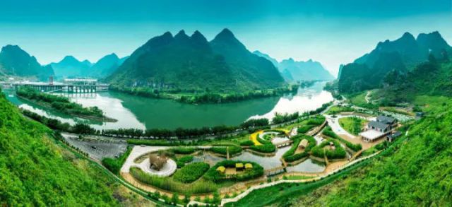 圖1  紅水河——樂灘水電站一帶（藍春青 攝）.jpg